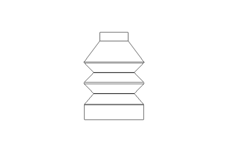 Faltenbalg L=10-65 d=18,5 D=47