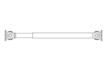 CARDA.SHAFT E100/6 L= 860/ 915