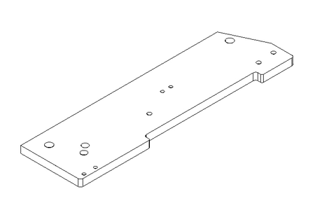 WORMSCREW COUNTERGUIDE PLATE WITH JACK 0465X0130X015 PVC