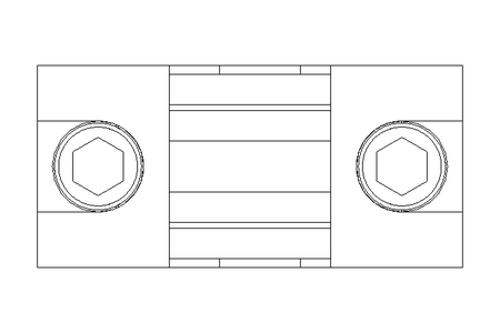 Fixação para cabo plano AS-i