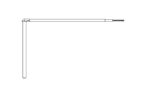 Temperaturfühler 0-400 Grad L150