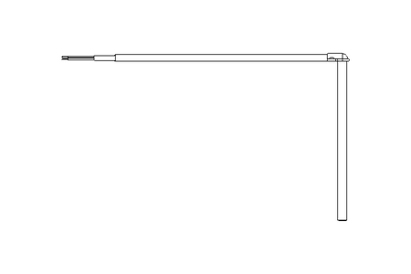 Temperaturfühler 0-400 Grad L150