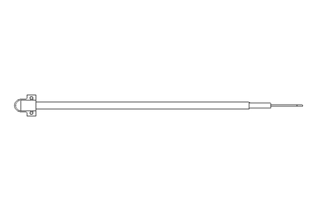 Temperaturfühler 0-400 Grad L150