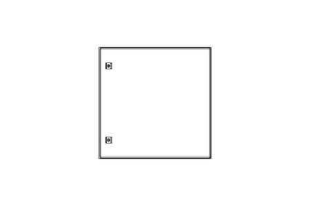 Caixa de comando 600x600x210mm