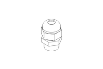 Cable Gland PG 9  blk ( 3.5 - 8.0) UR