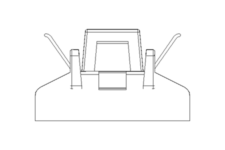 Fixação para cabo plano 31 mm