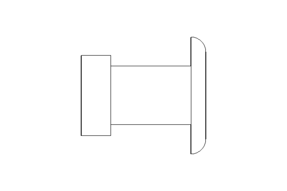 Blind rivet ISO15983 A 4x10 A2 A2