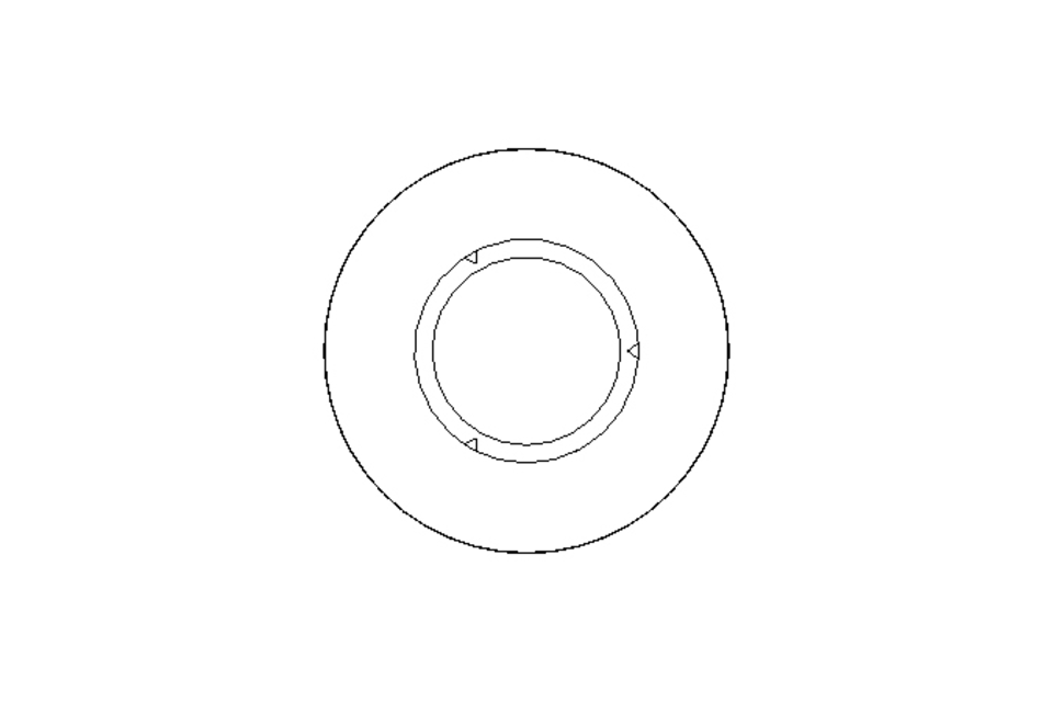 Grooved drive stud ISO8746 4x10 A2