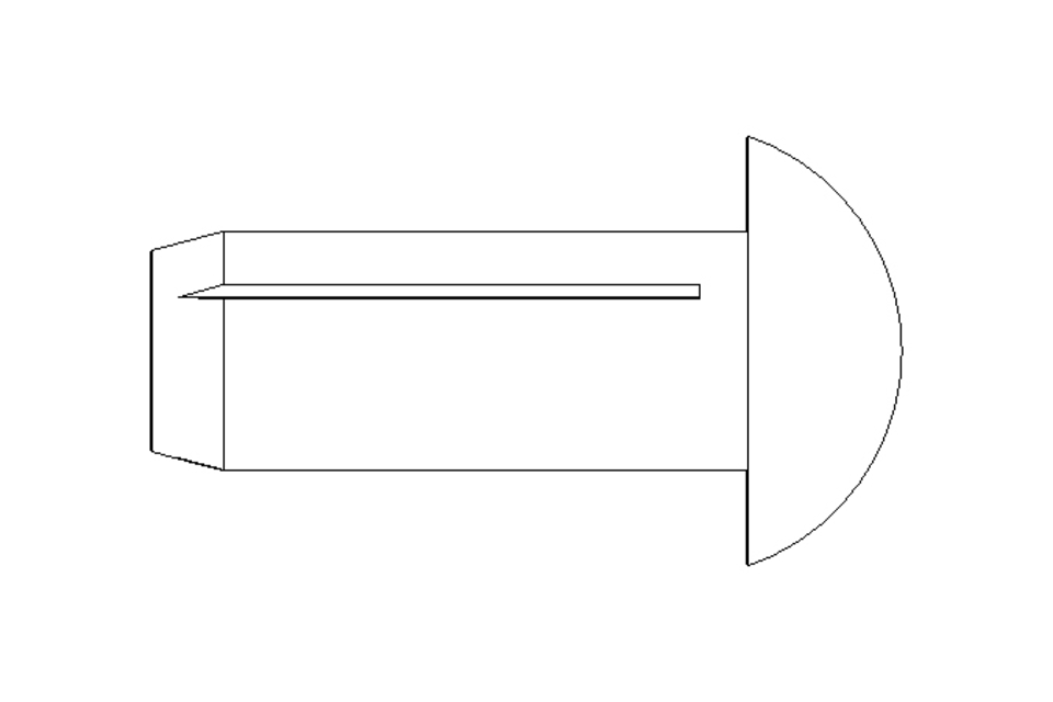 Kerbnagel ISO 8746 4x10 A2