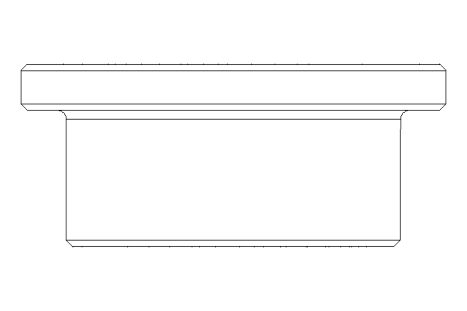 Plain bearing bush V 16x22x28x12x3