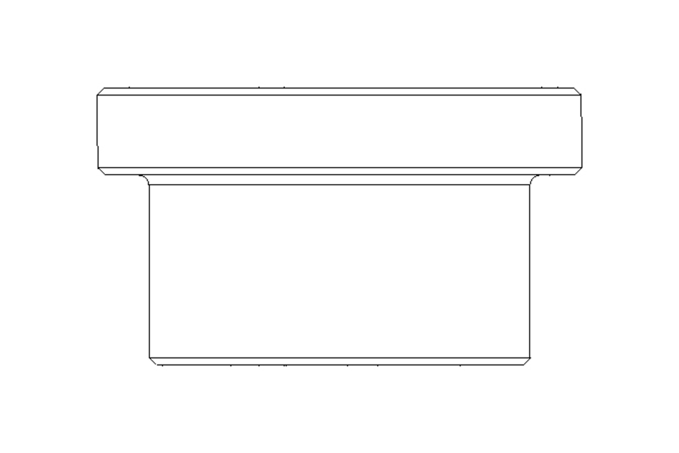 Plain bearing bush V 16x22x28x16x5