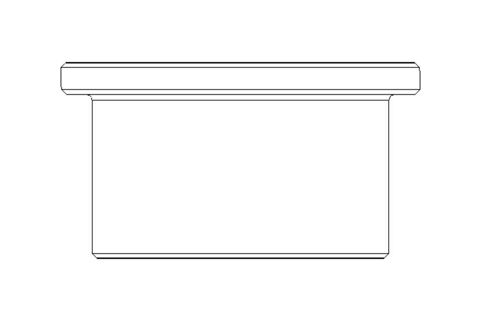 Plain bearing bush V 30x38x46x25x4