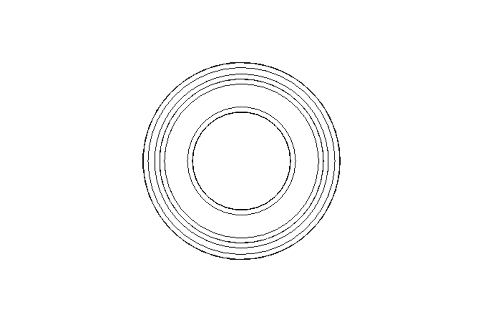 Plain bearing bush V 6x10x12x8x2