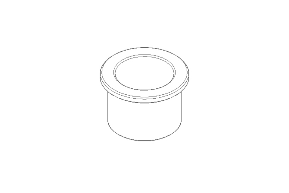 Plain bearing bush V 12x15x18x12x1.5