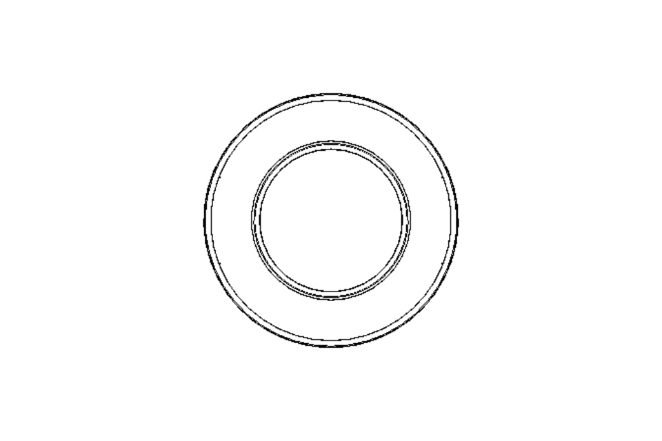 Shaft seal A 35x62x7 NBR DIN3760