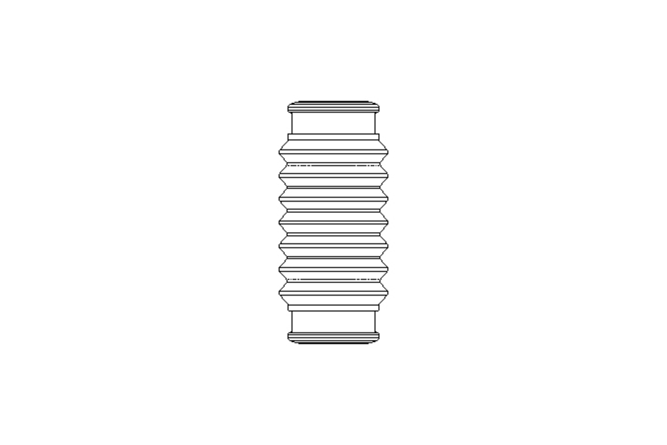 Rubber bellows L=35-82 d=35