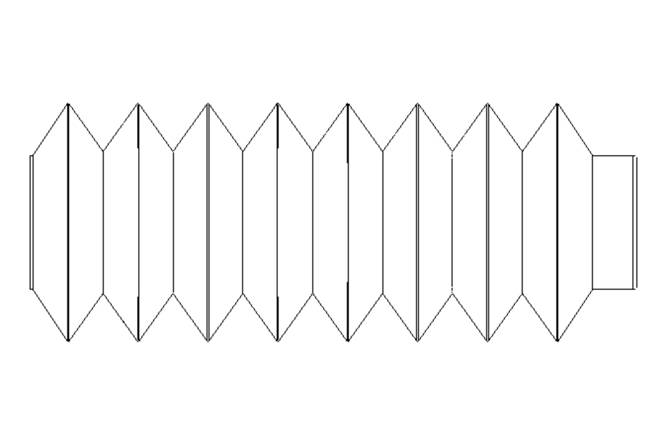 Soufflet L=35-260 d=43