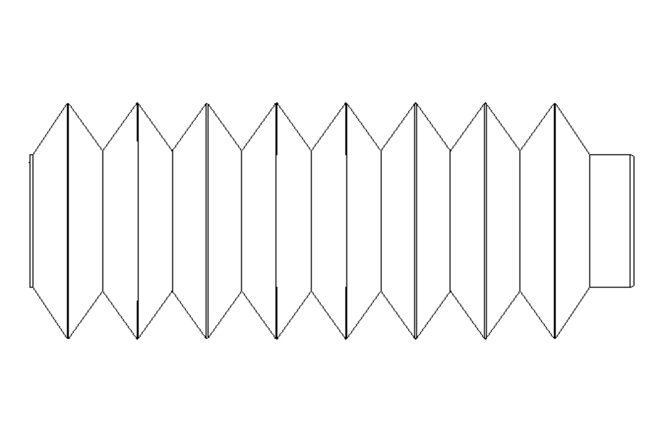 Soufflet L=35-260 d=43