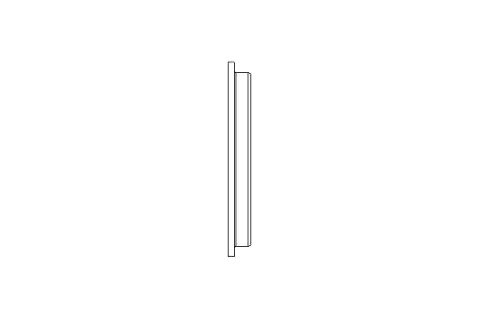 Sealing ring TVM 40x50.5x7.1 PTFE