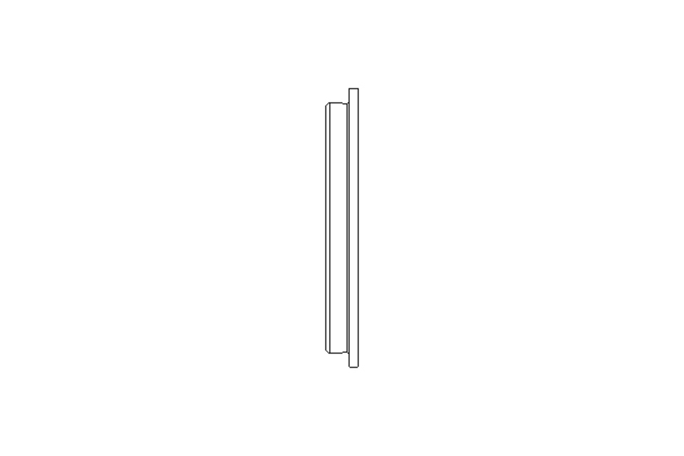 Sealing ring TVM 40x50.5x7.1 PTFE