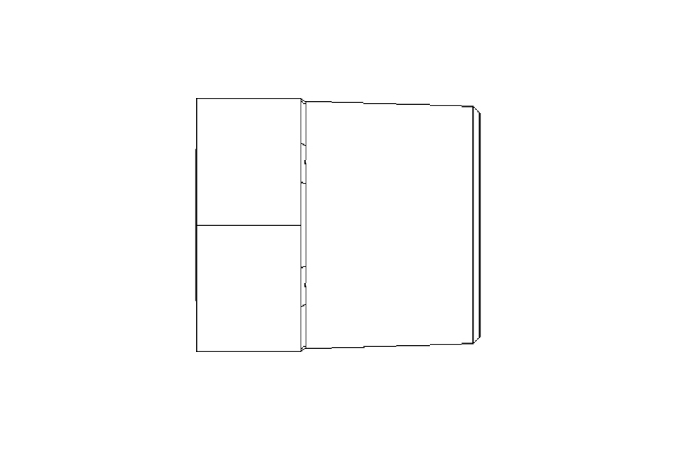 Reducing fitting 1/2x1/4 4436 DIN 2990