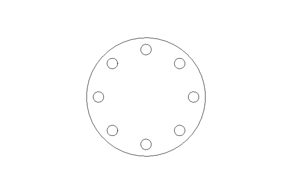 FLANGE DN80 PN16 A4  DIN EN 1092-1