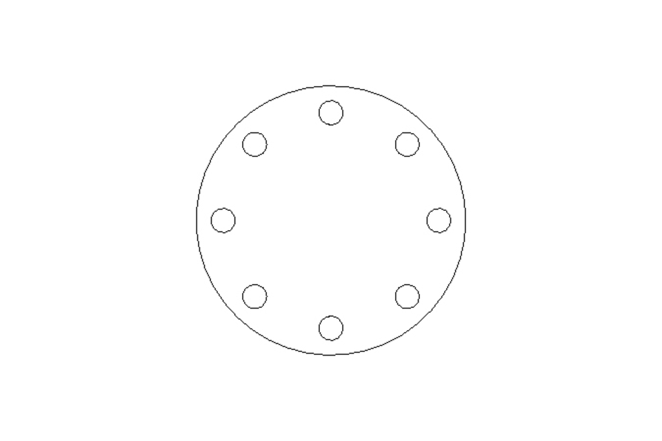 FLANGIA DN80 PN16 A4  DIN EN 1092-1