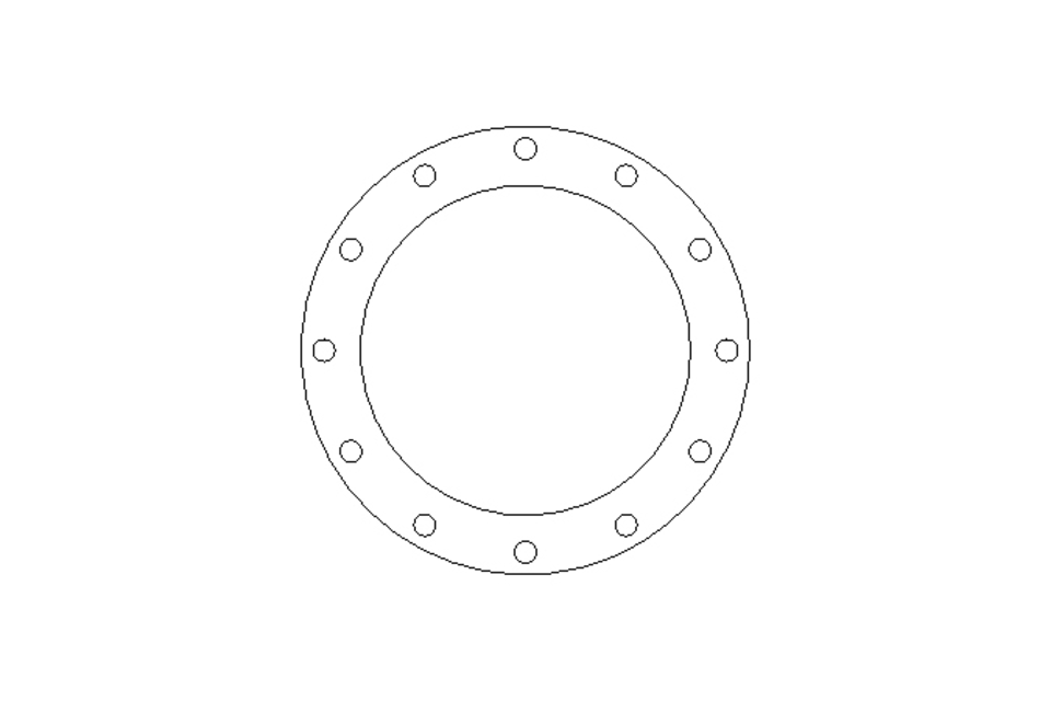 BRIDA   B300X323,9 DIN 2576 A2