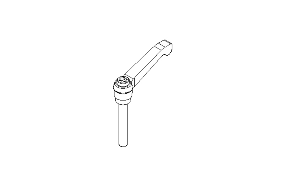 CLAMPING LEVER 15G GR2 M 8X55