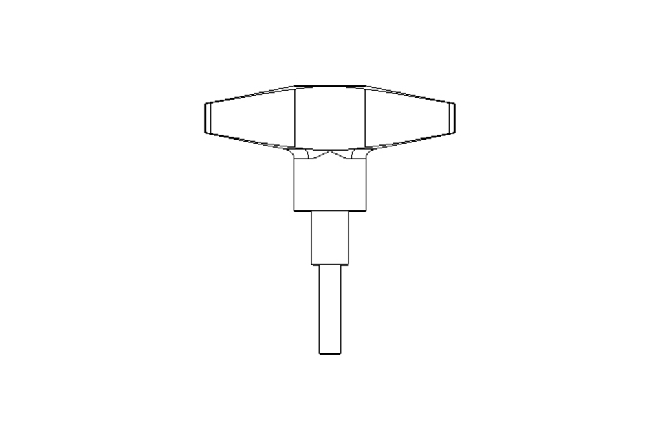 Manipulo T M6x25 A2