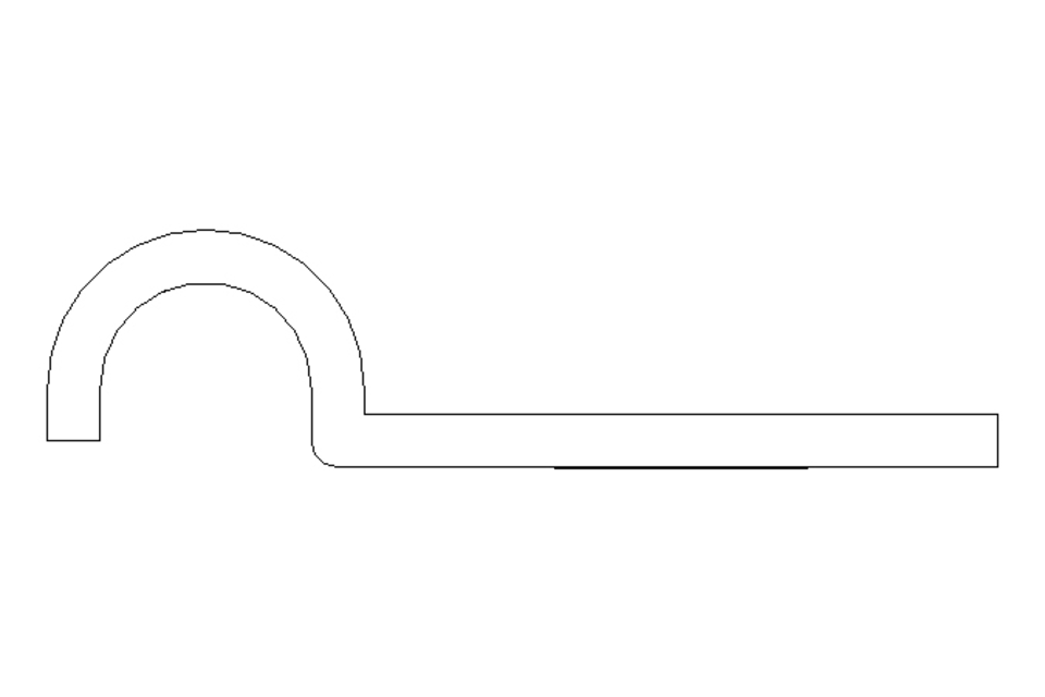 Pipe clamp D=4 B=10