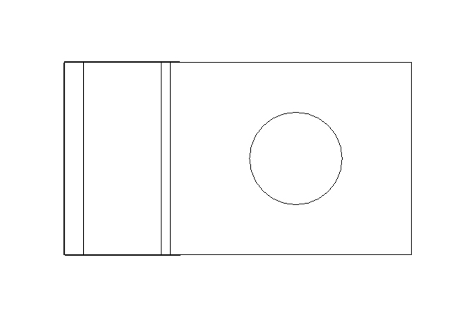 Pipe clamp D=4 B=10