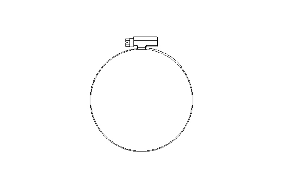 Schlauchklemme D110-130 B12 A2/A2