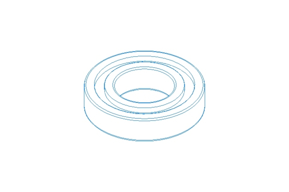 Rillenkugellager 6208 NR 40x80x18