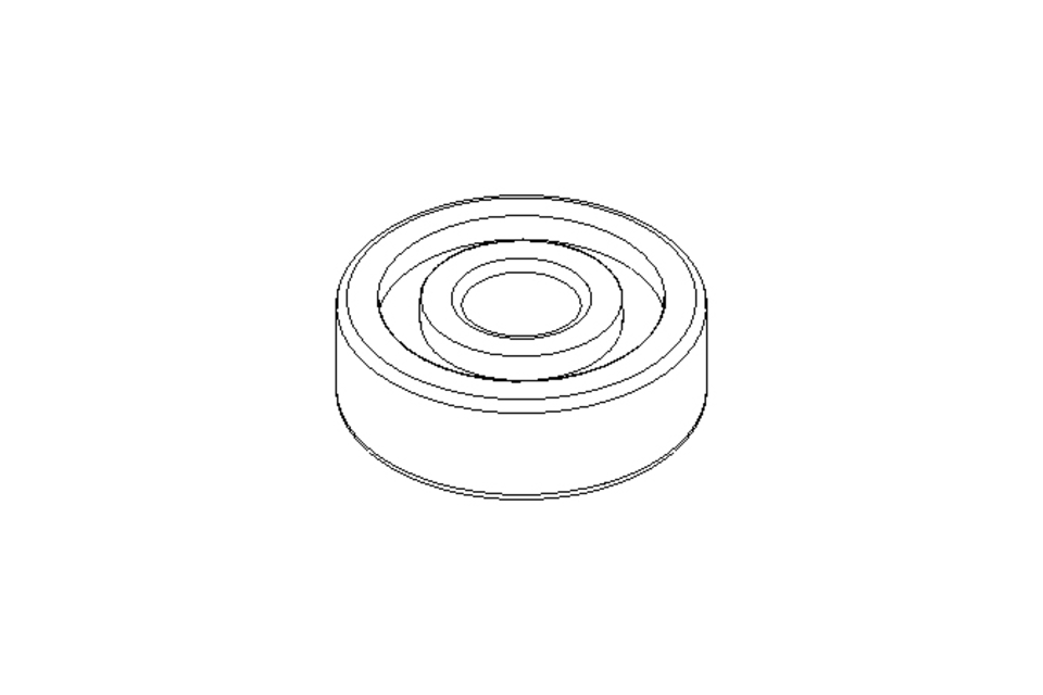 Deep groove ball bearing 6301 2RS 12x37