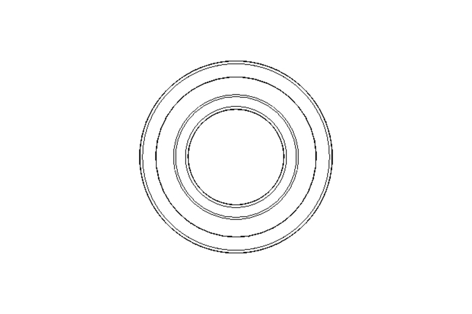 Spherical roller bearing 22208 40x80x23