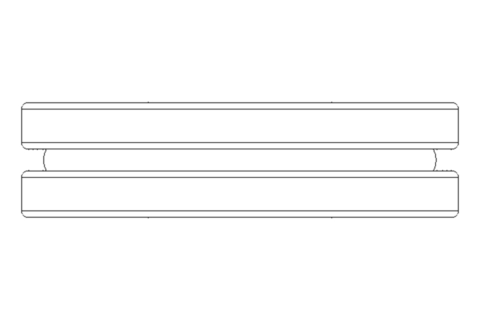 Deep-groove thrust ball b. 51105 25x42