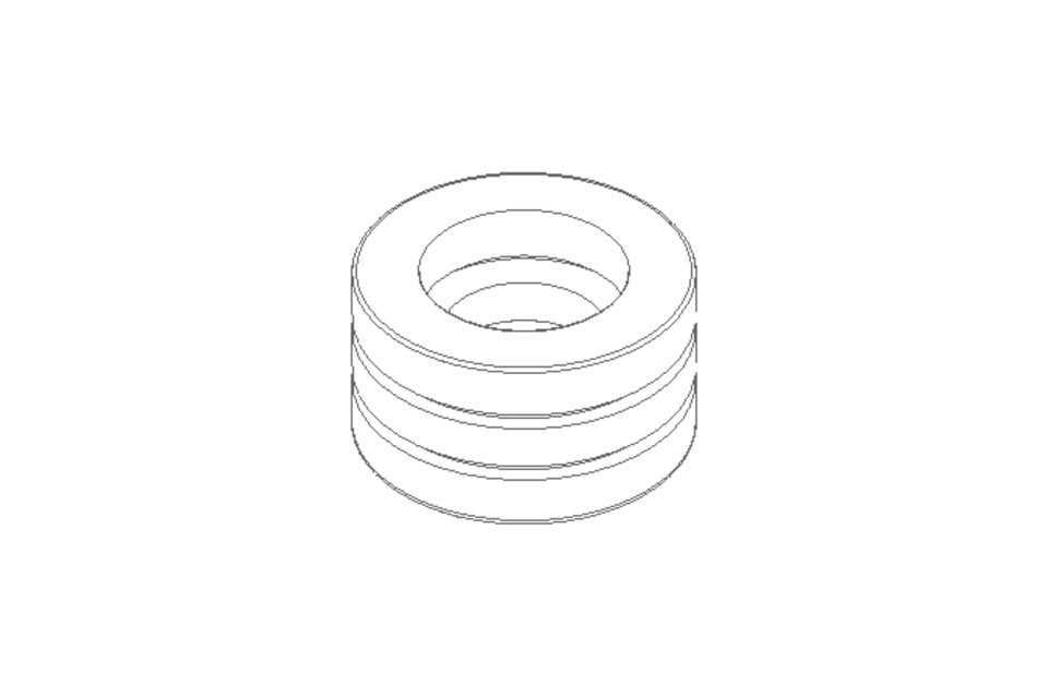 Deep-groove thrust ball b. 52206 25x52