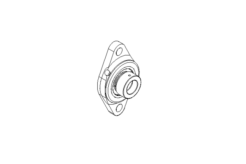 Flange bearing PCFT 20x61x31