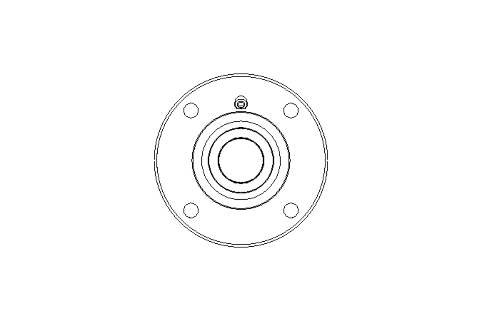 Flange bearing PME 35x135x38.9