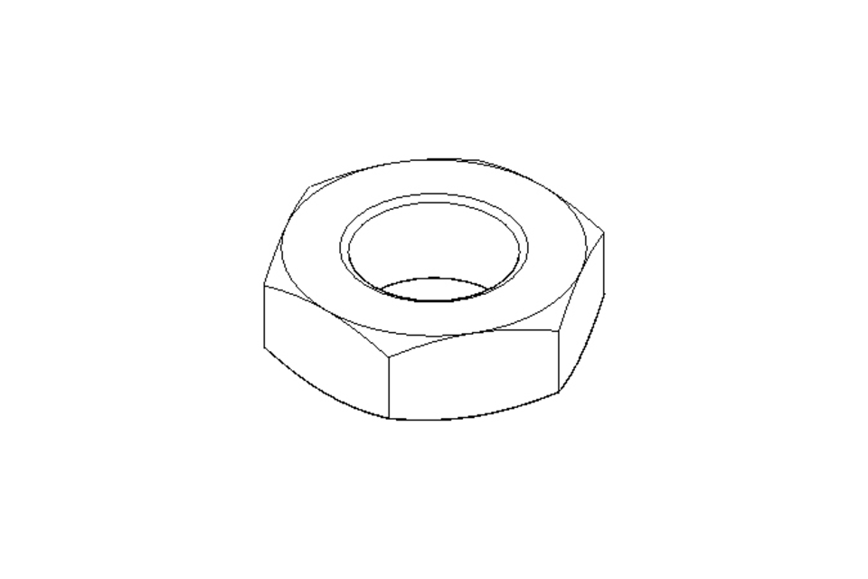 Hexagon nut M12 St-Zn DIN439