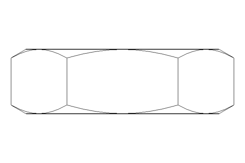 Hexagon nut M24x1.5 A2 DIN439