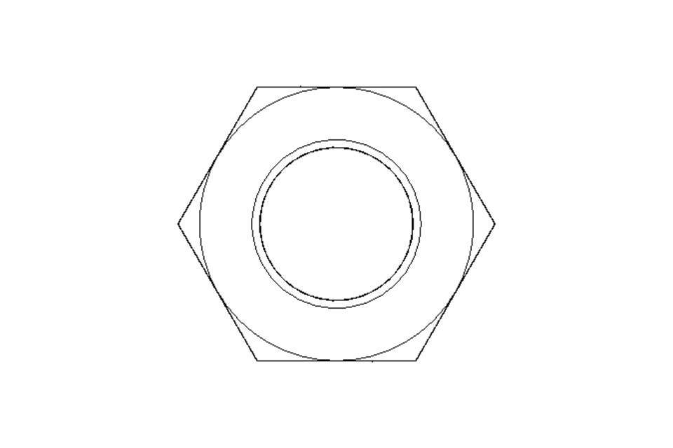 Hexagon nut M12 St-Zn DIN934