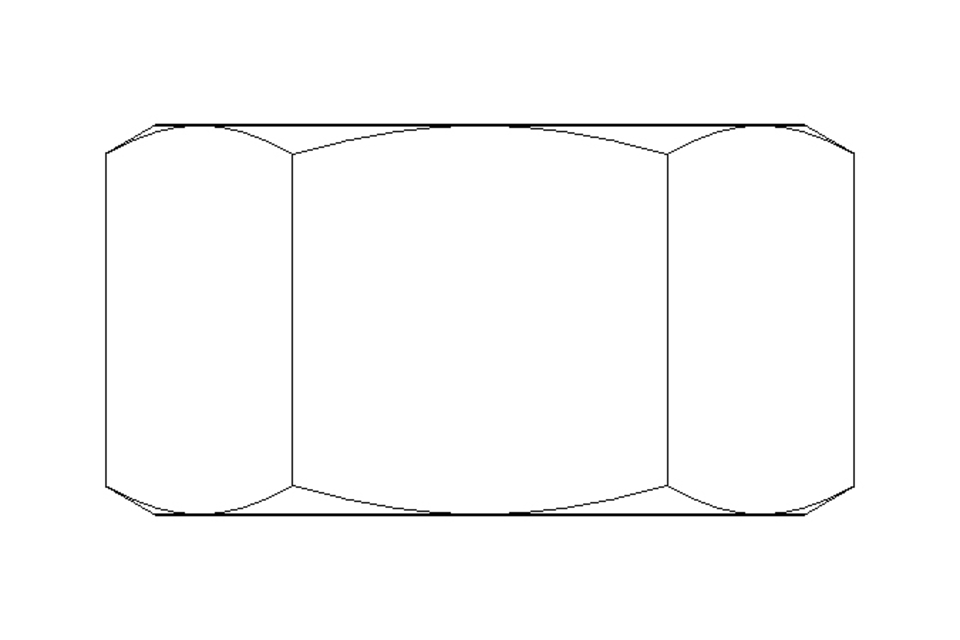 Hexagon nut M20 St-Zn DIN934