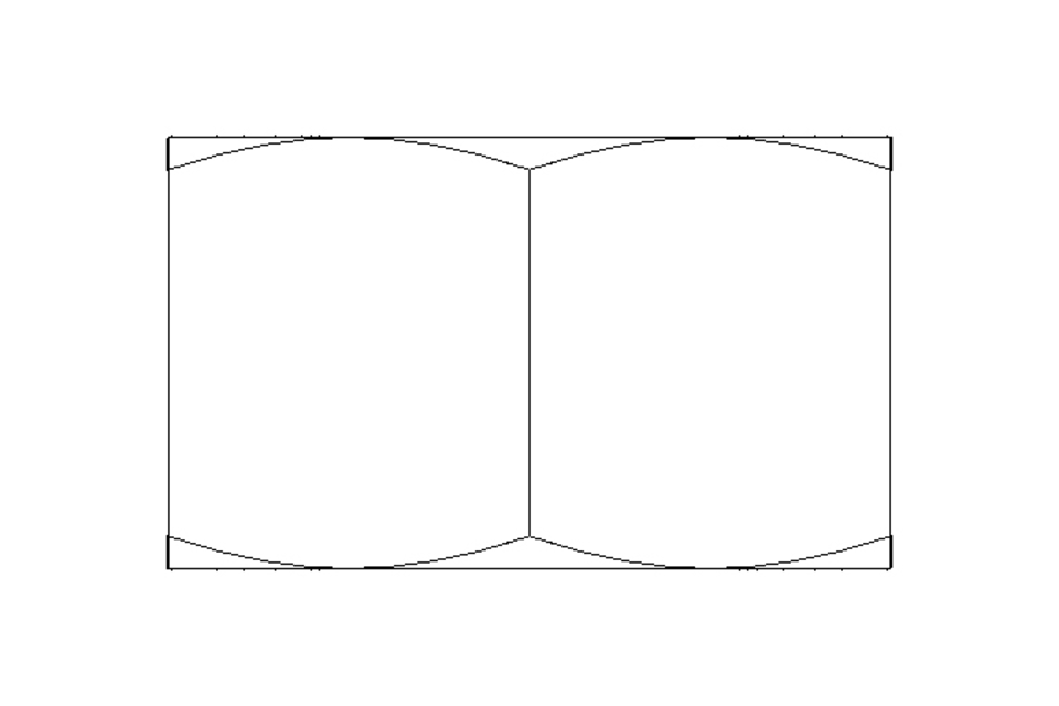 Hexagon nut M24 A2 DIN934