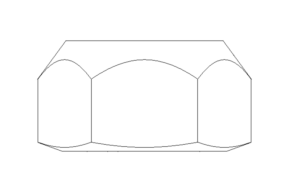 Écrou hexagonal M6 St-Zn DIN980