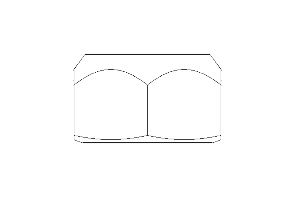 Hexagon nut M6 A2 DIN980