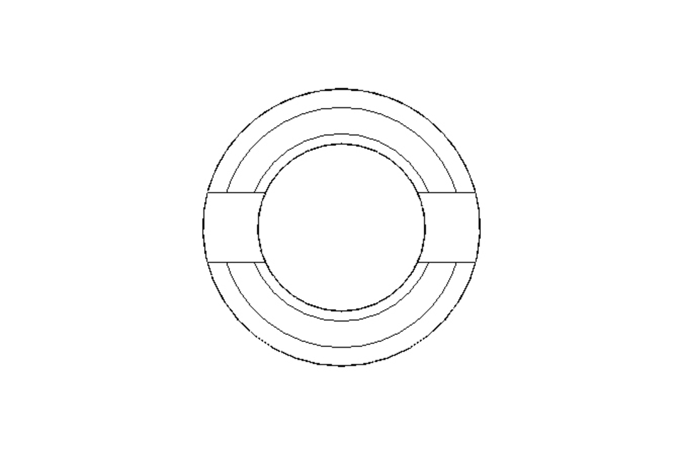 Threaded bush M10x18 St-Zn