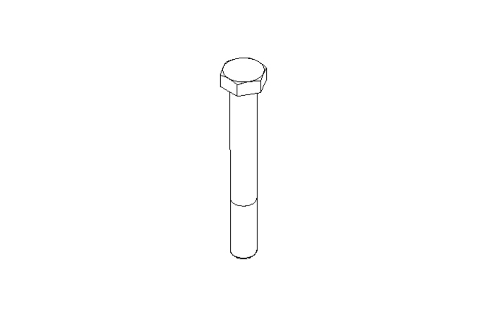 Hexagon screw M10x80 A2 70 ISO4014