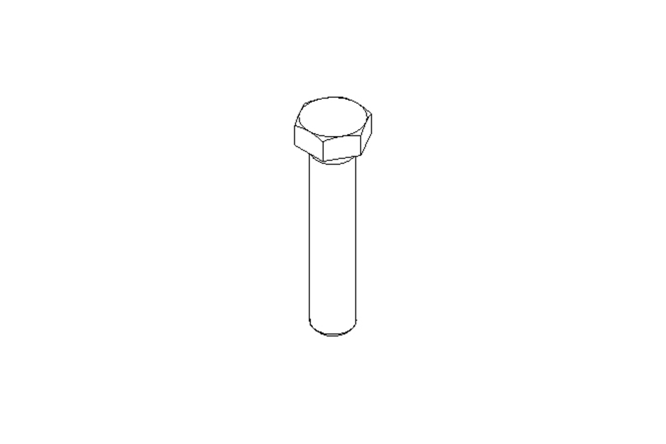 Hexagon screw M12x60 A2 70 ISO4017